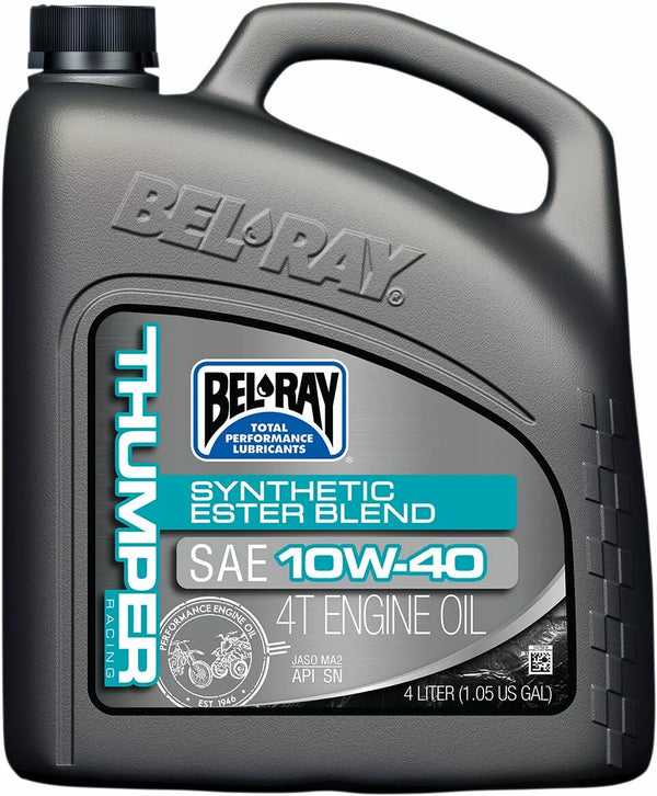 Bel-Ray Huile Thumper Blend 4T 10W-40 4L 99520 B4LW