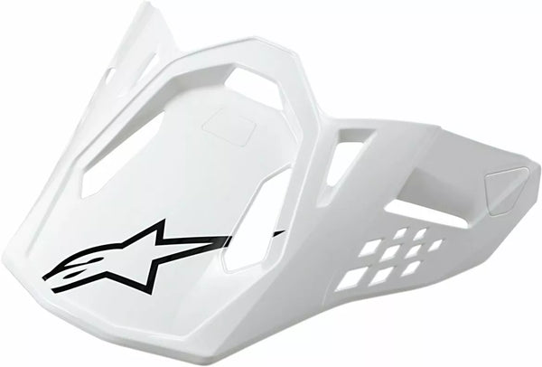 Alpinestars (MX) Visor SM10 / SM8 White Gloss 8981019-2180S