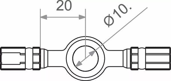 Connecteur de banjo trw M10 GD MV10K00G