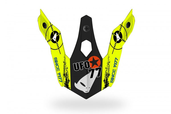 UFO Bomber Peak Gray/Red/Yellow/Blue HR149