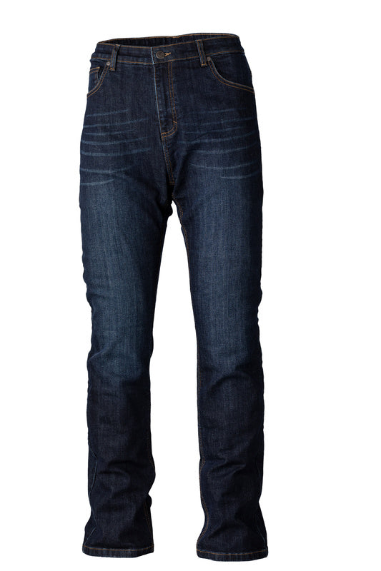 RST LEG DRAIT 2 CE PANTAL TEXTILE RENFORCÉ - Dark Blue Denim Taille 5xl Croit 103037D.BLU -44