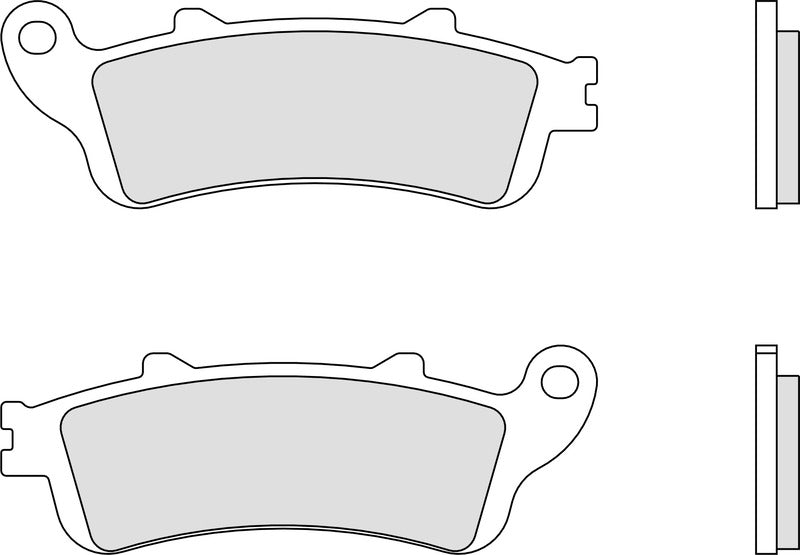 BREMBO Scooter Carbon Ceramic Brake pads - 07072CC 07072