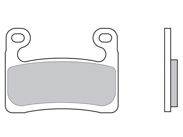 Brembo Street Fintered Metal Ta-tampons - 07gr90SA 07GR90SA