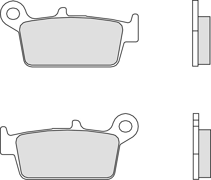 BREMBO Off-Road Sintered Metal Brake pads - 07HO26SX 07HO26SX