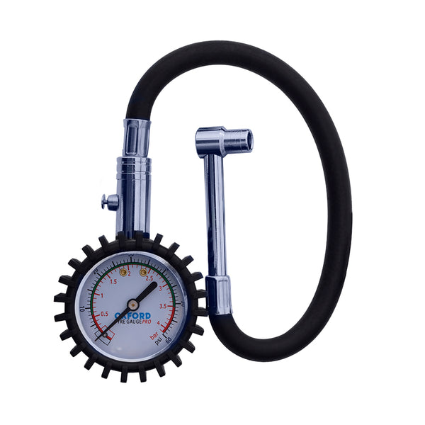 Gauge de pression des pneus analogiques d'Oxford Pro - 0-60psi ox750