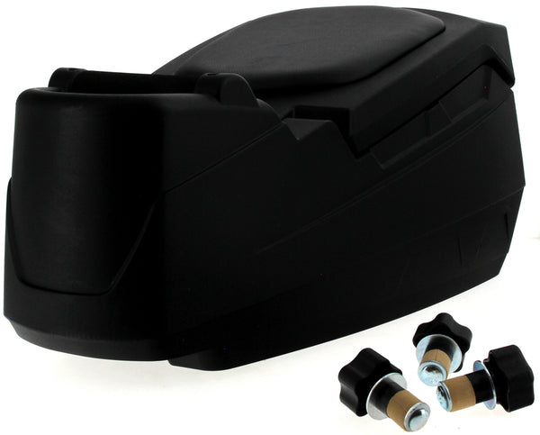 Art Twin Board arrière Boîte à cargaison solide noir 2x48l 127-0010