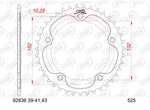 AFAM Steel Standard Rear Sprock 92836 - 525