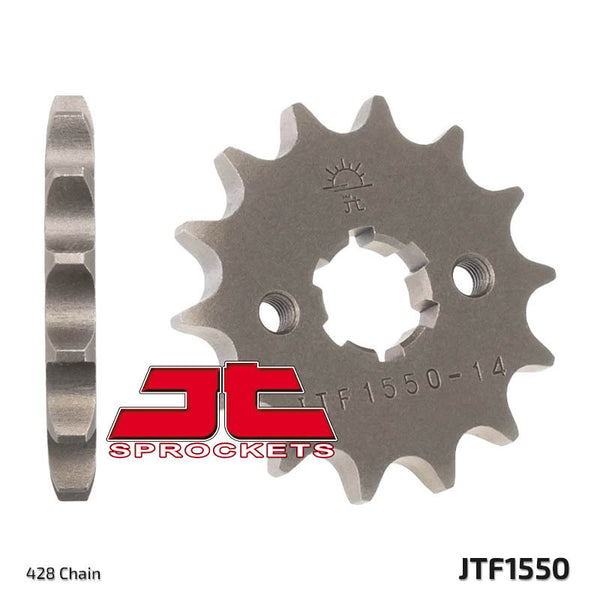JT Sprock's Steel Standard Front Sprock 1550 - 428 JTF1550.13