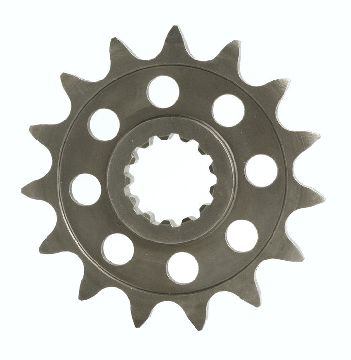 PBR Steel Standard Front Sprocket 432 - 520 432 12 18NC i stål med 18 kuggar och hål för viktminskning, reservdel för fordon.