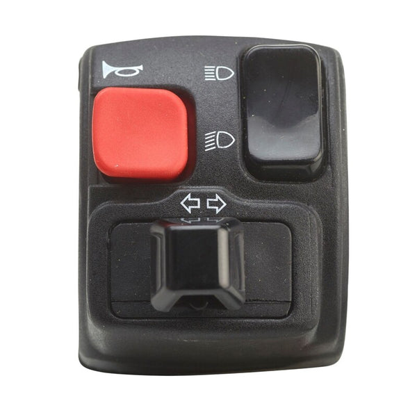 Interrupteur de guidon à moitié côté gauche domino 0089aa.2b.04-02