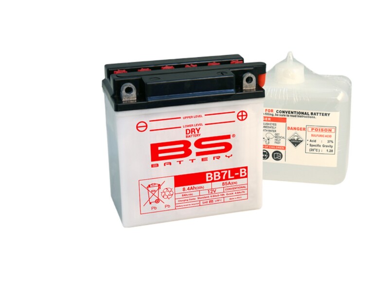 BS Battery Battery High Performance With Acid Pack - BB7L -B2