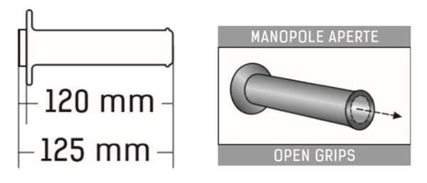 Domino A450 Street Racing Grips Full Diamond A45041C5052B7-0