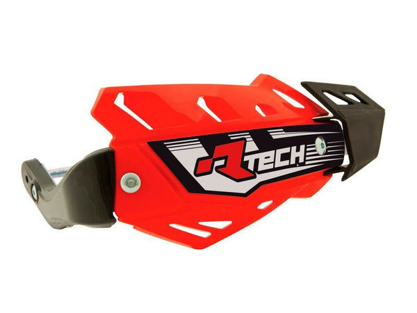 Racetech Flx Quad Handguards With Mounting Kit Red R-Kitpmatvrsf