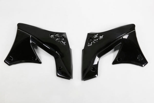 Radiateur UFO Couverte Black Kawasaki KX250F KA04712 # 001