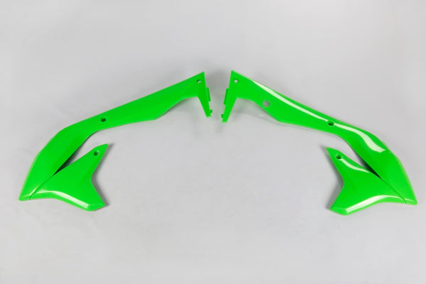 UFO Radiator Covers Green Kawasaki KX450F KA04736#026