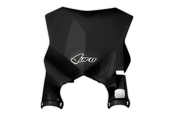 Plaque d'immatriculation avant stade UFO Black Kawasaki KX250F / 450F KA04746 # 001