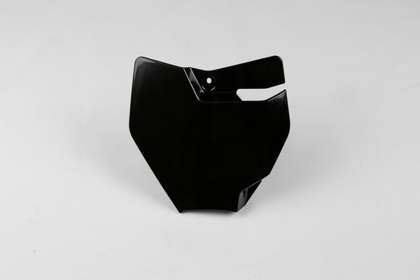 Plaque d'immatriculation avant UFO Black KTM SX65 KT04074 # 001