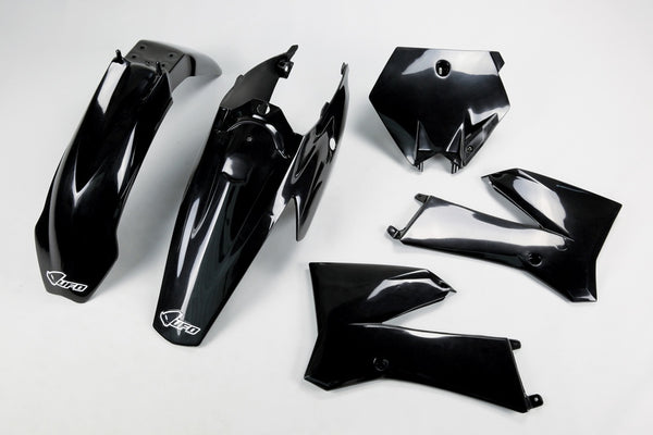 Kit en plastique d'ufo noir ktm sx85 ktkit505 @ 001