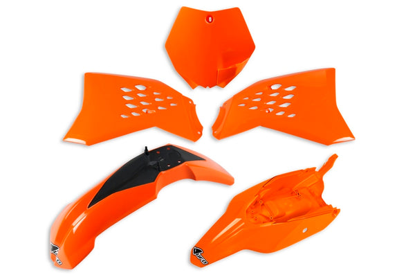 Kit en plastique d'ufo orange ktm sx 65 katkit 525 @ 127