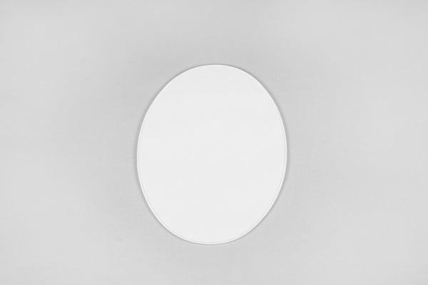 Plaque avant ovale ovale UFO Husqvarna White ME08046 # W