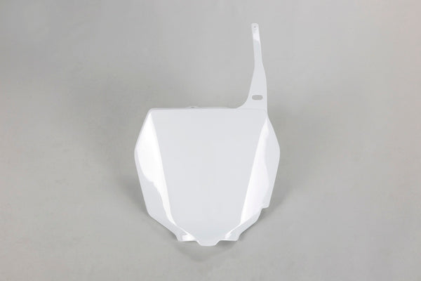 UFO Front Number Plate White Suzuki SU03989#041 