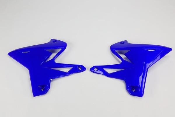 UFO Radiator Covers Reflex Blue Yamaha YZ125/250 YA04834#089 
