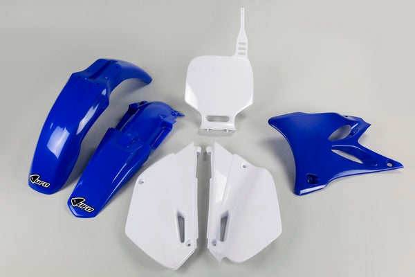 Kit en plastique d'OVO Couleur OEM bleu / blanc yamaha yz85 yakit306 @ 999