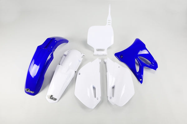 Kit en plastique d'OVO Couleur OEM bleu / blanc yamaha yz85 yakit313 @ 999