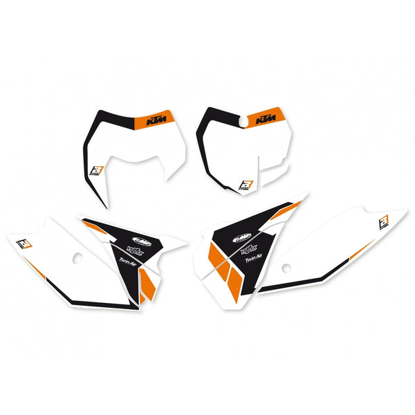 Blackbird Graphic Plate Stickers KTM 6507N