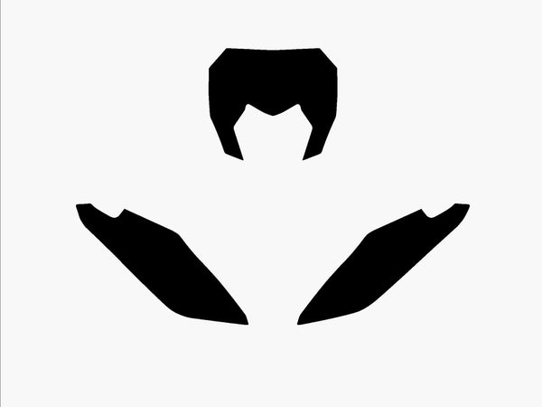 Blackbird plaque autocollants noirs fantastiques xx 3f00 / 000006