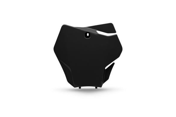 Plaque d'immatriculation avant d'OVNI Black Gas MC GG07130 # 001