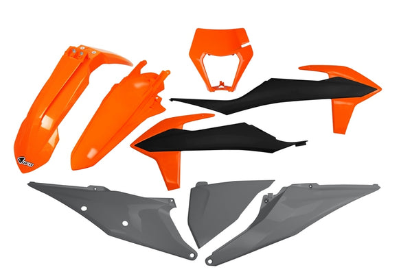 Kit en plastique UFO Couleur OEM (2021) KTM EXC / EXC-F KTKIT527 @ 999X