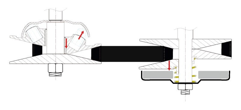 Variatif Yasuni Axial 2T - Minarelli 50-90 VAR050MHO00