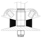 Yasuni Axial 4T Variator - Vespa Piaggio 125 Was125PLB40