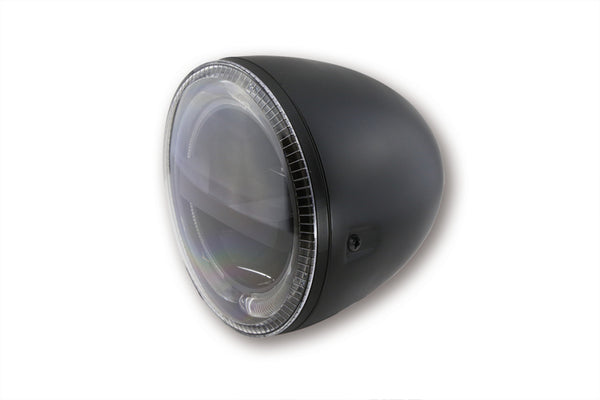 Highsider 5 3/4 "LED phares cercle noir