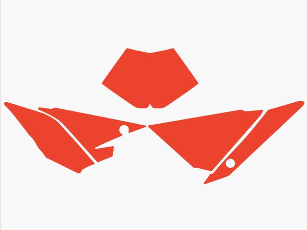 Autocollants de plaque Blackbird - Beta RR 2T / 4T 3B04 / 000009