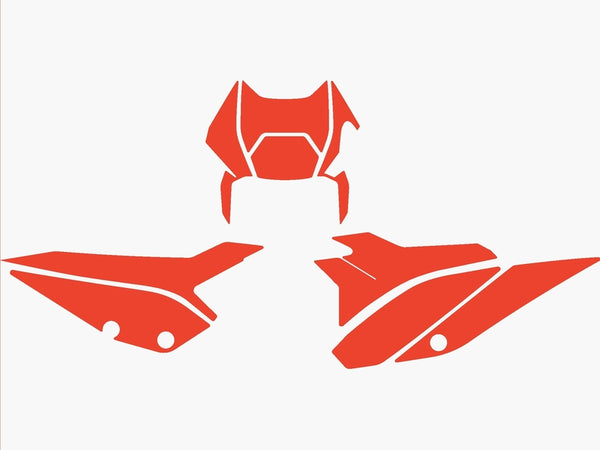 Autocollants de plaque Blackbird - Beta RR 2T / 4T 3B05 / 000009