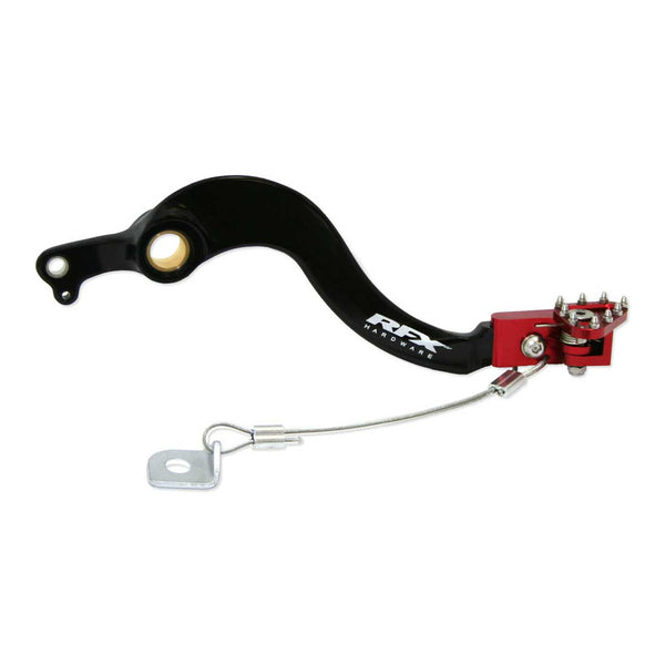 RFX PRO FT Rear Brake Liver (Black/Red) - Honda CRF250 FXRB1070099RD