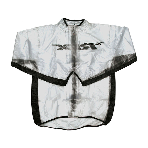 RFX Sport Wet Jacket (Clear/Black) Size Adult Size XS FXWJ104XS55BK 