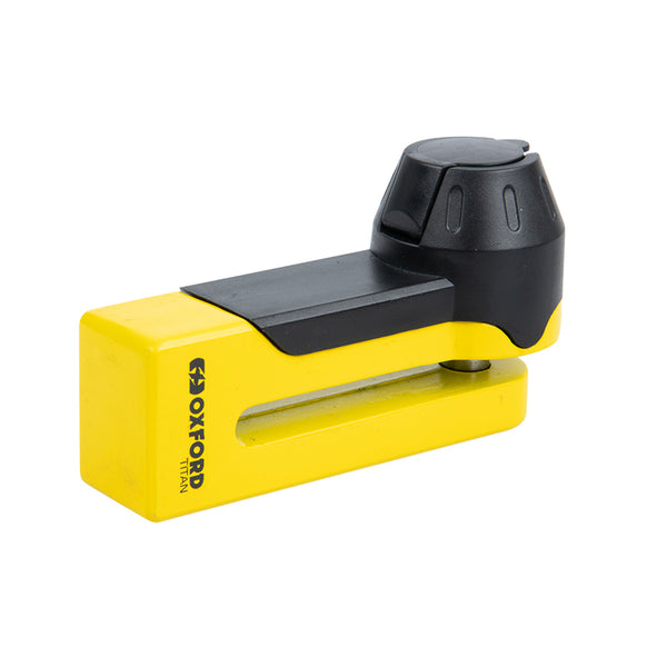 Oxford Titanic Disc Brake Lock - Ø10 mm jaune