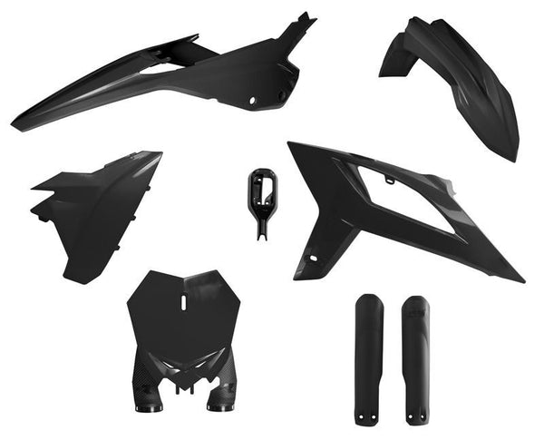 Racetech Replica Plastic Kit-Beta Rx (noir) R-Kitbet-NR0-622