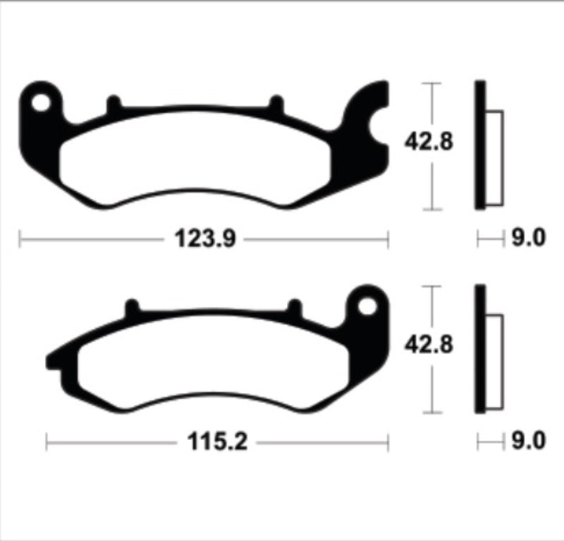 Tecnium Scooter Organic Brake Parmaux - ME468 1121495