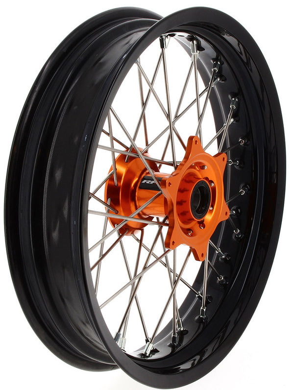 RFX Race SM Roue avant complète 17x3,50 FXWH 50003 55OR