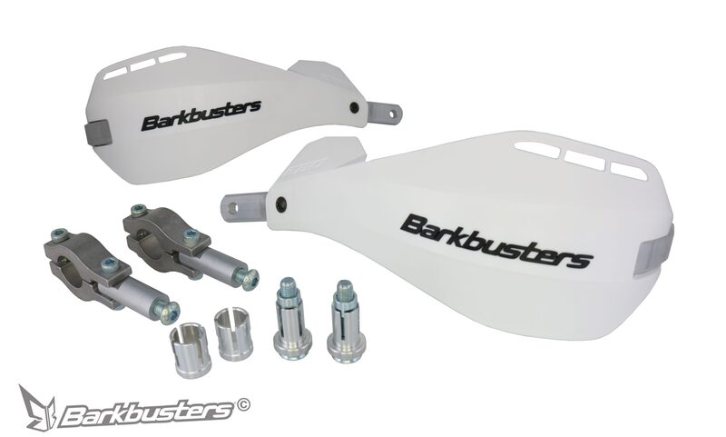 Barkbusters Ego Handguards Mini Bikes MX avec 22 mm (7/8) Ego de guidon-204-00-WH