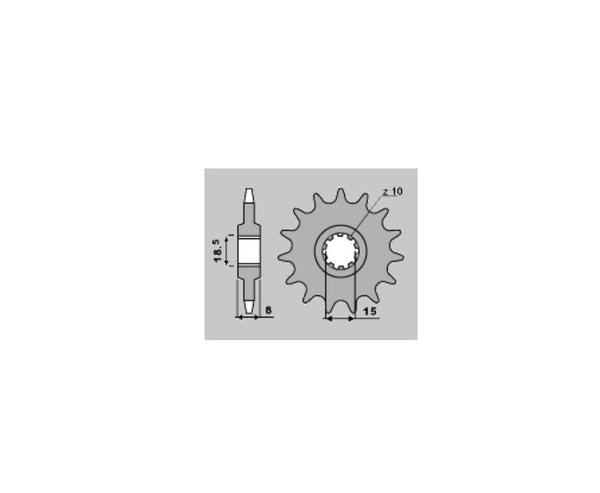 PBR en acier standard avant 599 - 428 599 15 18nc