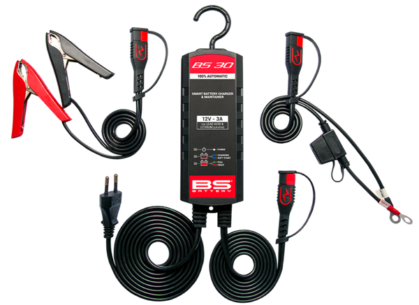 Chargeur de batterie intelligent BS Battery BS30 - 12V 3A