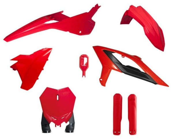 Racetech Plastic Kit 6 parts-Red (R-Kitbet-RS0-624)