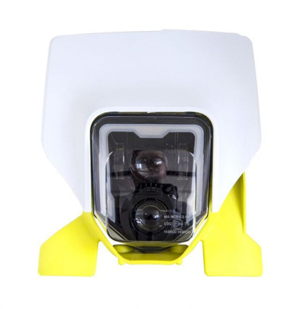 Masque de phare avant Racetech avec lumière LED homologuée R-Maskhsqbn02