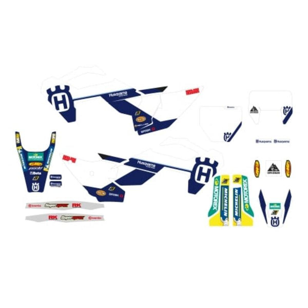 Blackbird Sticks Set Racing Replica Factory Team pour Husqvarna 2616R8