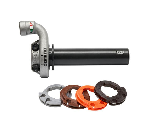 Domino Krk Evo Contrôle des gaz avec des poignées pour les motos 4t 5214.03-01